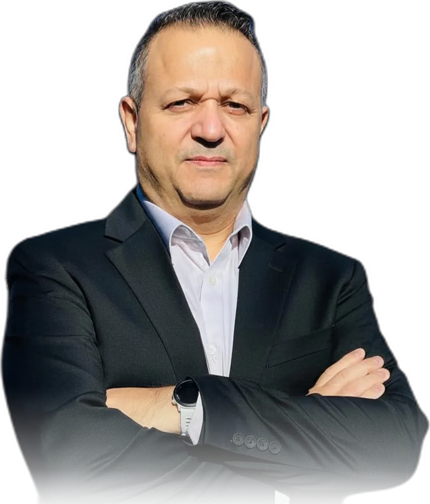 Mr. Chen Heffer, CISO and founder of CyTech International, standing with arms crossed